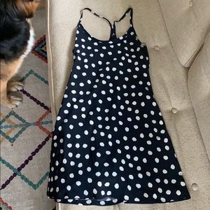 Outdoor voices exercise dress-rare dot pattern